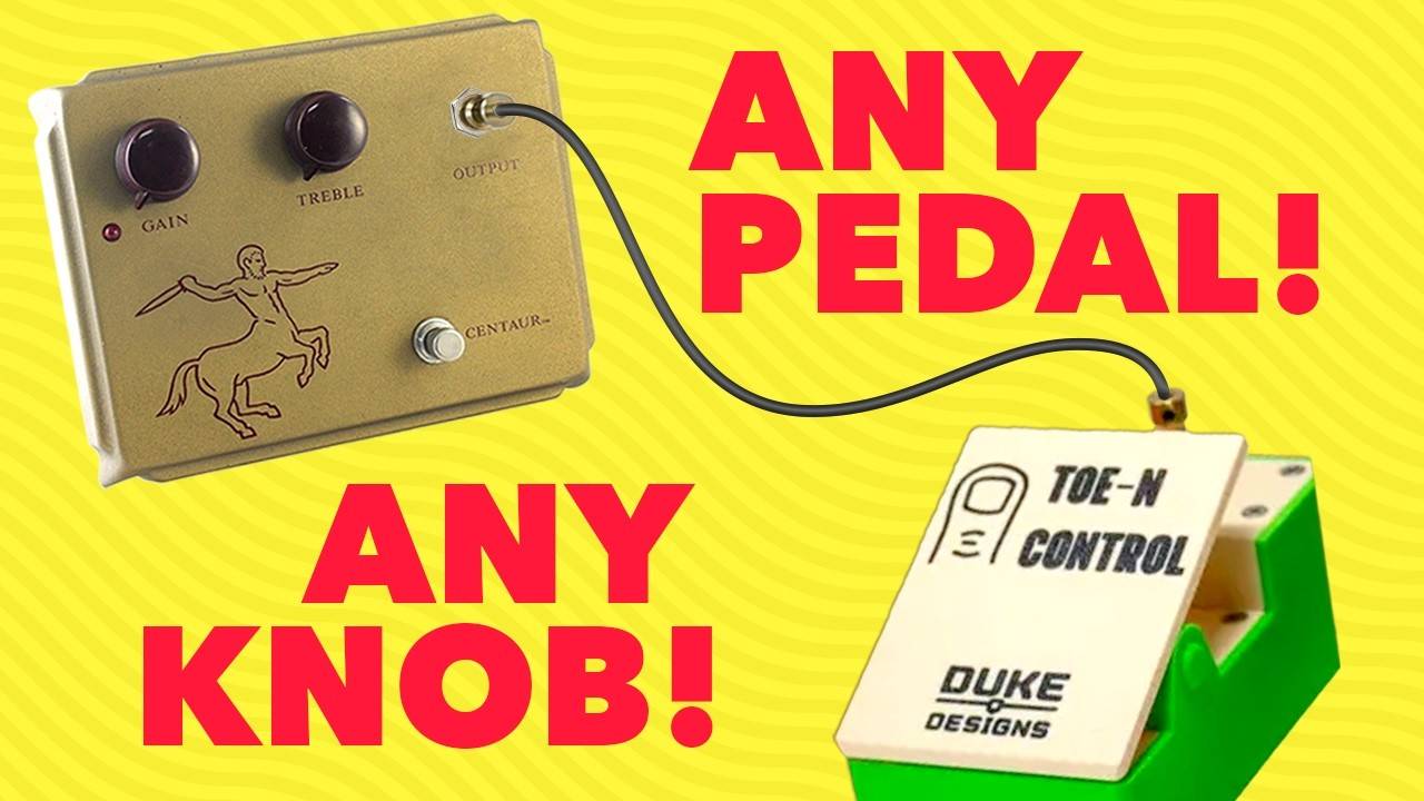 Педаль экспрессии, которая может делать все! (Toe-N Control от Duke Designs) смотреть онлайн