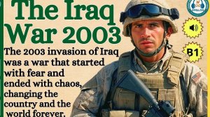 War Iraq. learn English language. B1