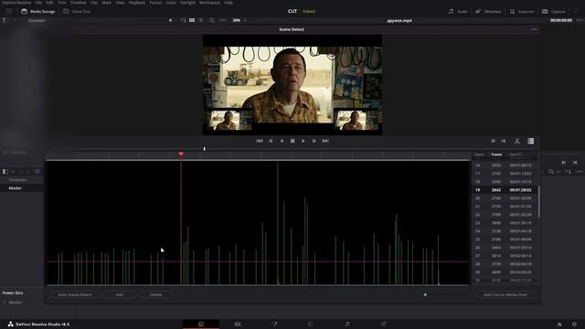 Scene Cut Detection в DaVinci Resolve 18 смотреть онлайн