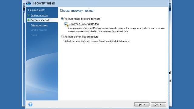 Acronis True Image 2014 System Recovery With Universal Restore