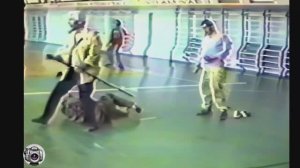 Занятия с актерами на съёмках фильма «Болевой прием». Свердловск. 1991 год