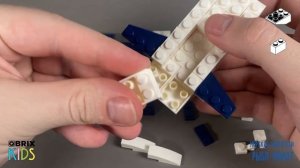 Собираем рыбу-молот из конструктора QBRIX KIDS - детские конструкторы с видеоинструкцией