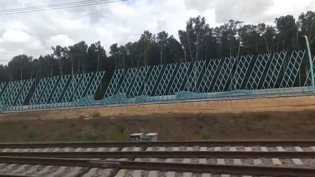 Московское центральное кольцо перегон Белокаменная-Ростокино. Московский метрополитен.Наземное метр смотреть онлайн