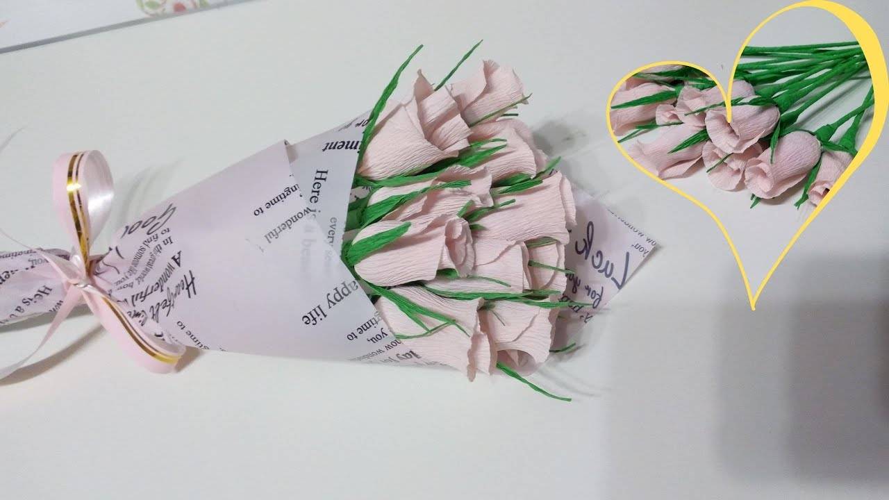 Цветы своими руками с сюрпризом внутри смотреть онлайн