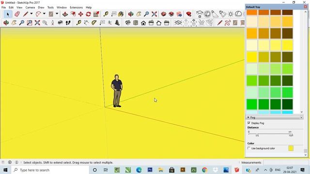 HOW TO CHANGE BACKGROUND COLOUR IN SKETCHUP смотреть онлайн
