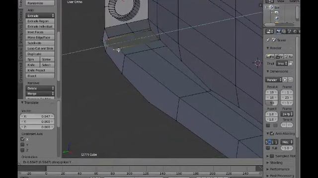 blender 3d modeling timelapse alien gun смотреть онлайн