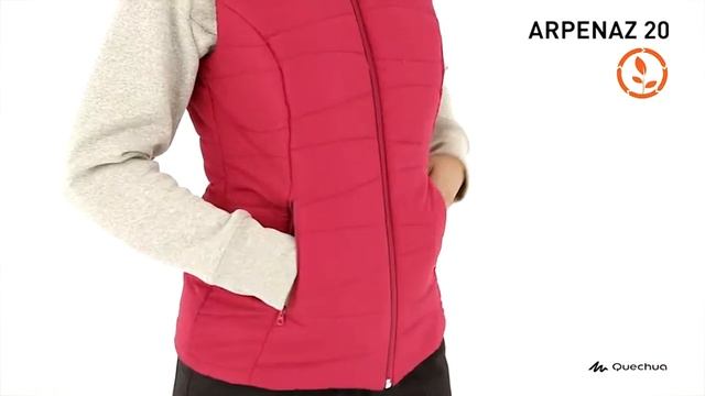ЖИЛЕТ ARPENAZ 20 ЖЕНСКИЙ QUECHUA смотреть онлайн