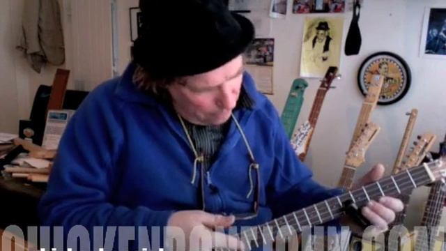 Oliva 4 string Cigar Box Guitar смотреть онлайн