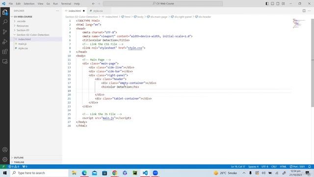 2. Template- Side Line, Side Bar, Header, Tablet Container смотреть онлайн