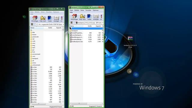 Minecraft - Backpack Mod 1.0.0 [German/HD]