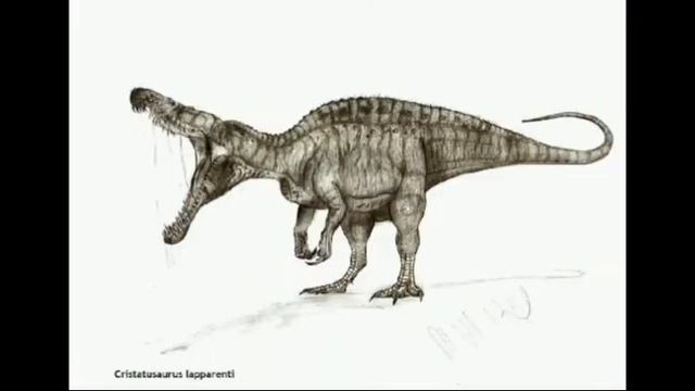 Cristatusaurus - um espinossaurídeo pouco conhecido смотреть онлайн