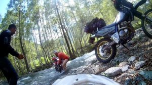 Путешествие по горному алтаю на эндуро