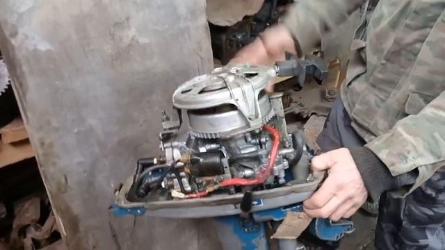 Доработка лодочного мотора Ветерок 8.