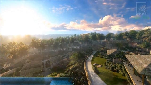Lumion 8 | Lahana Resort | ARCHITECTURE | INTERRIOR смотреть онлайн