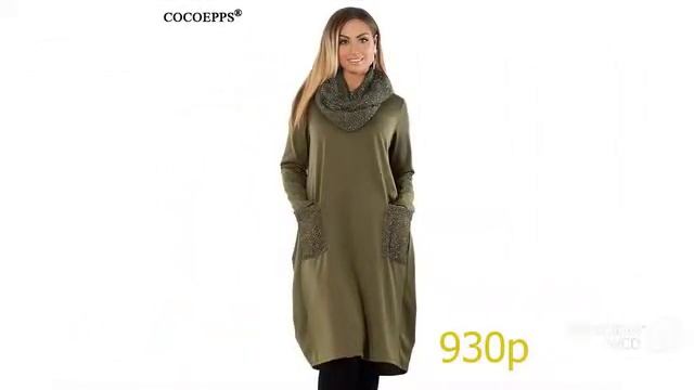 Одежда AliExpress - Женское повседневное, свободное платье смотреть онлайн