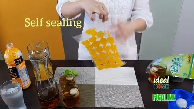 Self Seal Freezing Ice Cube Maker смотреть онлайн