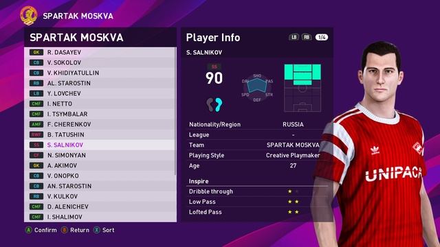 PES 2020 Classic Spartak Moscow PC PS4 | Pro Evolution Legendary смотреть онлайн
