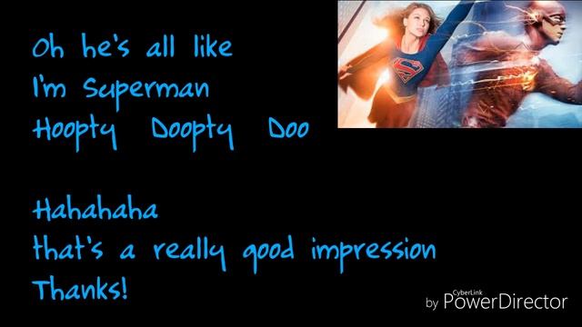 Super Friends Lyrics Supergirl and the Flash crossover episode смотреть онлайн