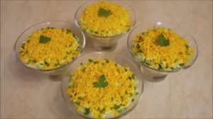 Классический салат с ПЕЧЕНЬЮ трески СЫТНЫЙ и ПОЛЕЗНЫЙ