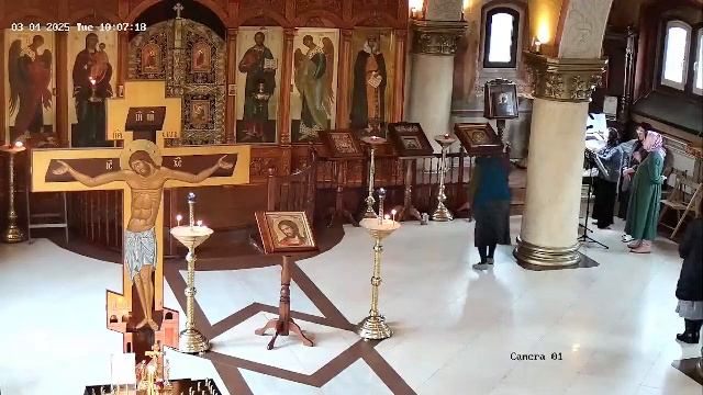 Великопостные богослужения. 4.03.2025 в 8-00. смотреть онлайн