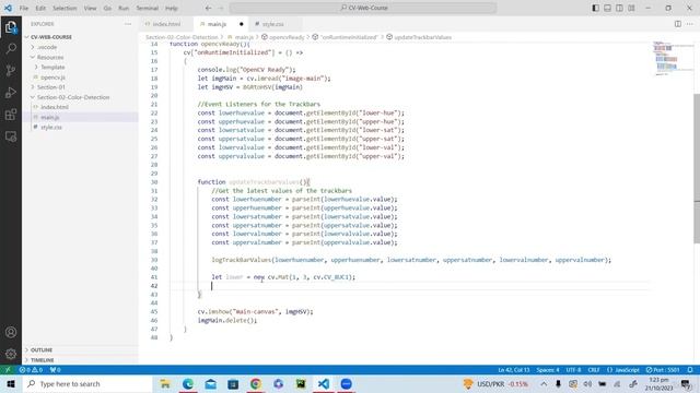 4. Basic Function - BGRtoHSV, inRange & bitwise_and смотреть онлайн