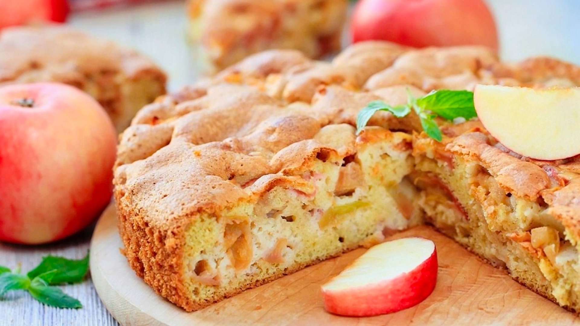 ПОЛЕЗНЫЙ ДЕСЕРТ ИЗ ЯБЛОК🍏
Вкусный яблочный пирог😋 смотреть онлайн