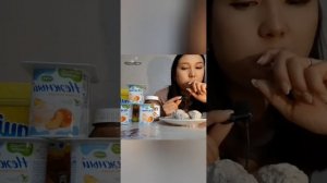 Asmr/mukbang / eat clay and swallow/ Мугбанк/ Ем глину и глотаю.