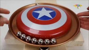 Магнитный ускоритель - ЩИТ КАПИТАНА АМЕРИКА! Магнитные игры