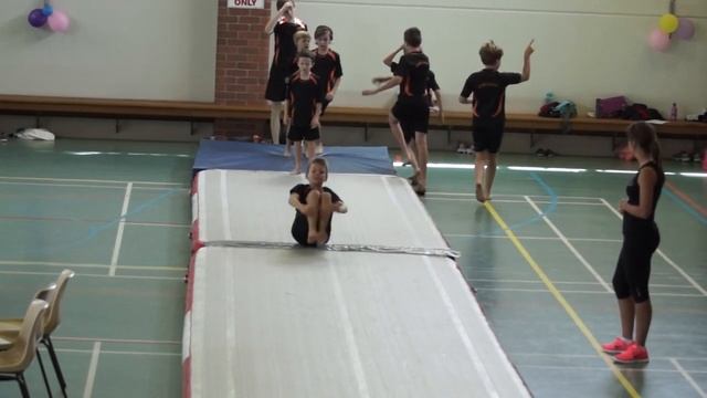 Engadine Gymnastic Comp. Gymtastic Team. Tumble Track смотреть онлайн