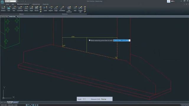 How To Make Fast Measurement In DWG FastView?
