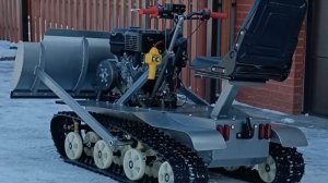 Поездки на минивездеходе в лесной посадке