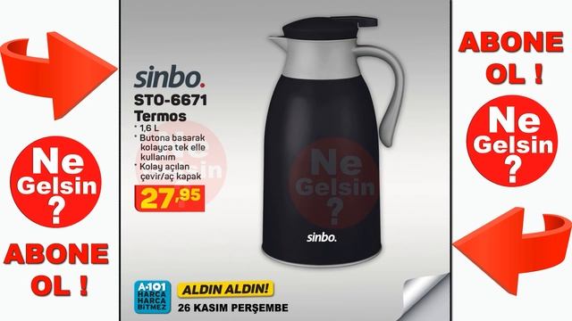 A101 26 Kasım 2020 Kataloğu | A101 Bol Bol Aktüel Ürün | Ev Mutfak Gereçleri | A101 {A101 26 Kasım} смотреть онлайн