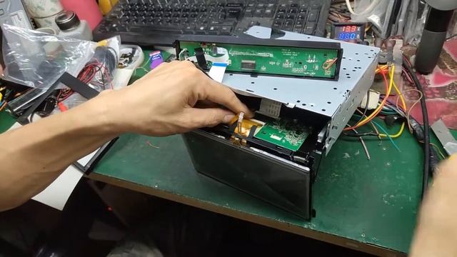 1 Din Carplay Radio Display Screen Replacement From PHYEE