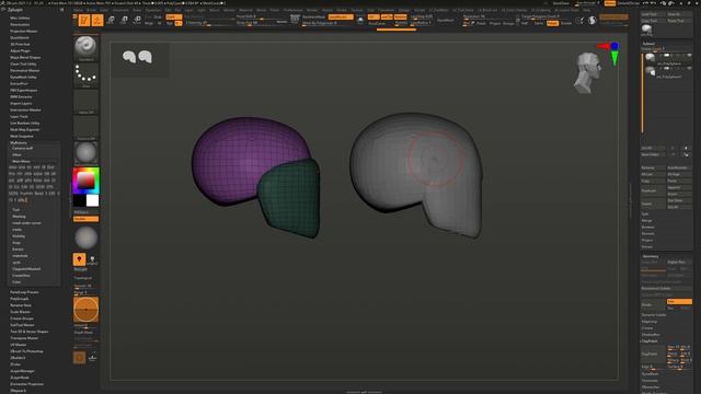 ZBrush plugin: fixing geometry compression after ClayPolish смотреть онлайн