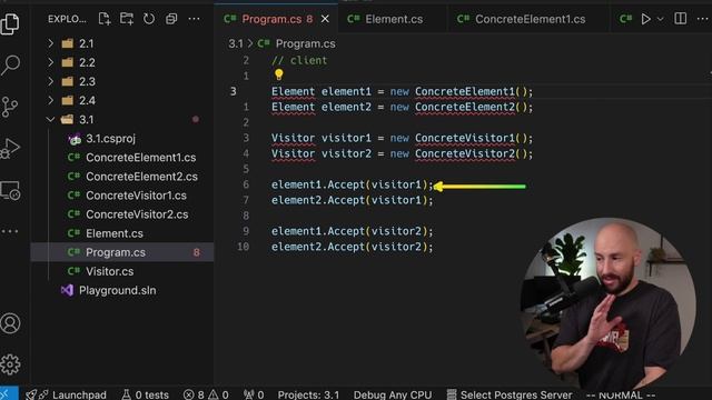 Dometrain - Design Patterns in C# Visitor 2024 смотреть онлайн