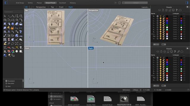 Rhino for Mac WIP: Drag and drop смотреть онлайн