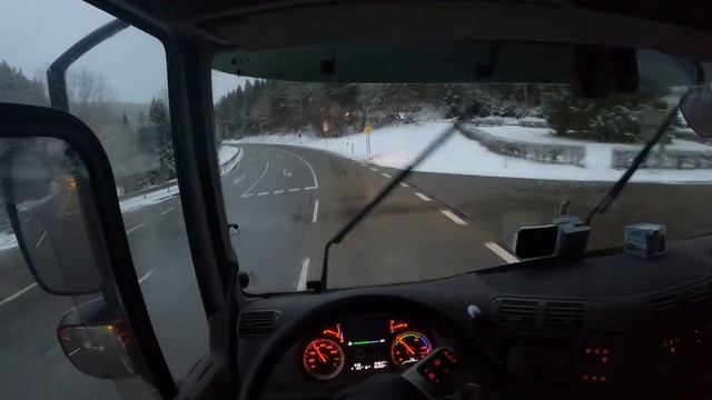POV TRUCK DRIVING DAF CF смотреть онлайн