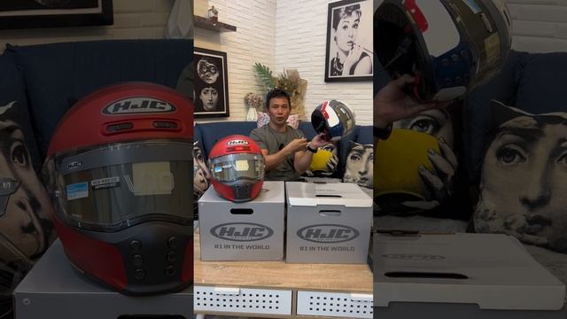 HJC V10 HELMET UNBOXING смотреть онлайн