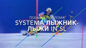 Техника слалома, Система лыжник-лыжи в слаломе