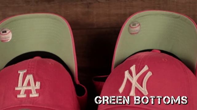 47 Brand Custom Dad Hat with Pink or Green Bottom смотреть онлайн