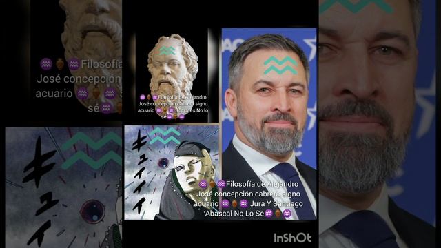 ♒Filosofía de Alejandro José concepción cabrera signo acuario ♒🏺♒ Santiago Abascal Jura No Lo Se ♒ смотреть онлайн