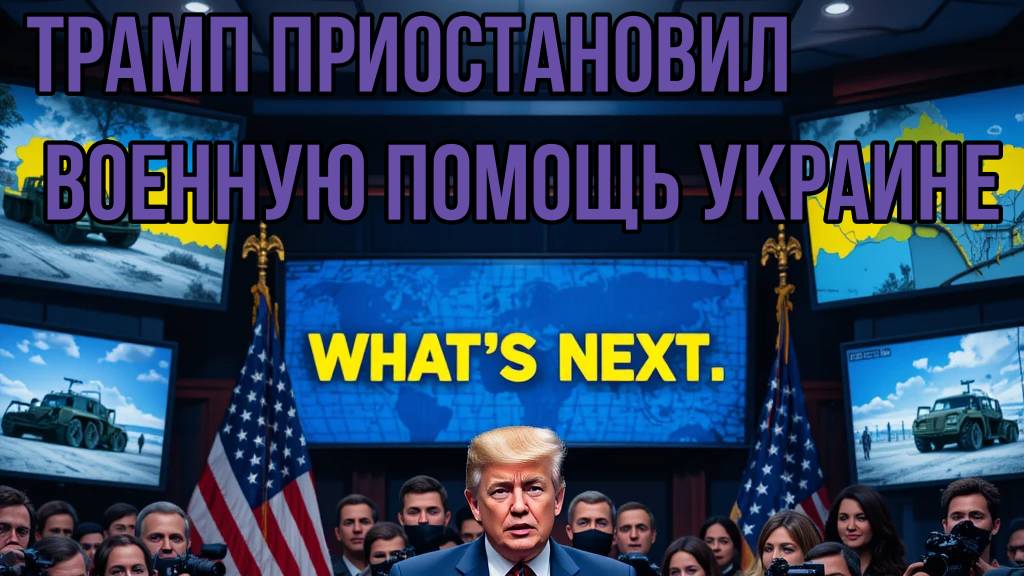 Трамп приостановил военную помощь Украине: что дальше? смотреть онлайн