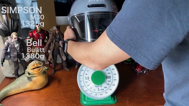 SHOEI Glamster vs Bell Bullitt : 比較動画（ついでにSIMPSON M30も） смотреть онлайн
