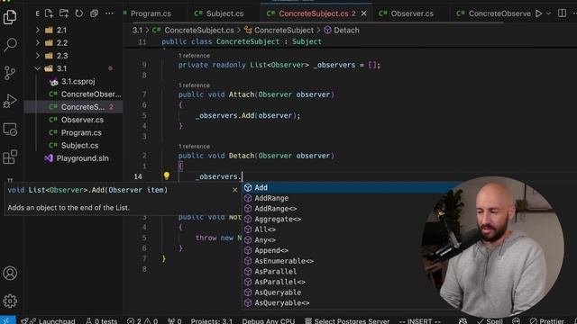 Dometrain - Design Patterns in C# Observer 2024 смотреть онлайн