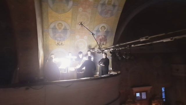 " С нами Бог" - песнопение Великого повечерия смотреть онлайн