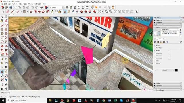 3D Market Design /// Sketchup Pro // V-Ray / M-10772 смотреть онлайн