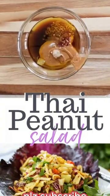 Delicious Thai Peanut Salad Recipe You Must Try! смотреть онлайн