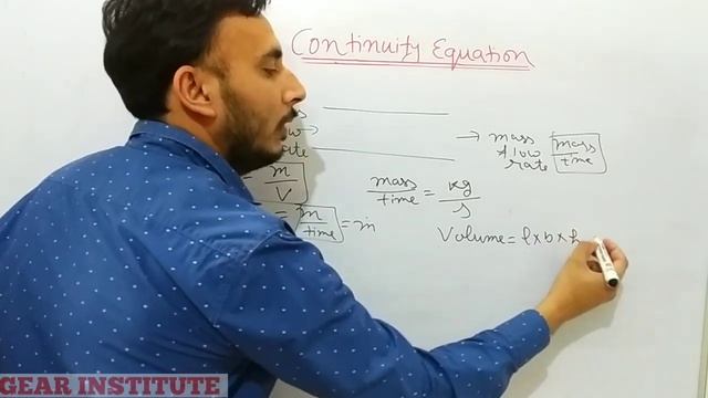 Continuity Equation In Fluid Mechanics || Continuity Equation In Hindi || Continuity Equation