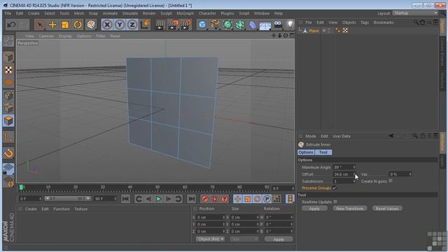 Take a look Extrude inner Tool in Maxon Cinema 4D Class-15 || Polygonal Modelling Techniques смотреть онлайн