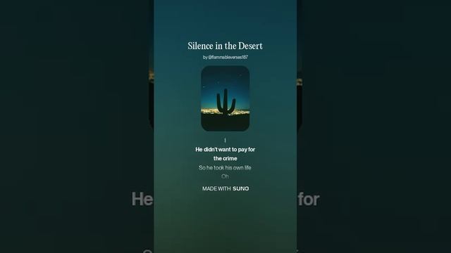 Silence in the Desert смотреть онлайн